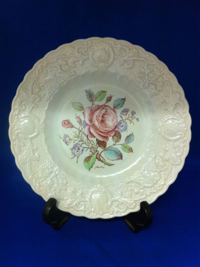 ADAMS POTTERIES 'SWANSEA ROSE' PATTERN PLATE