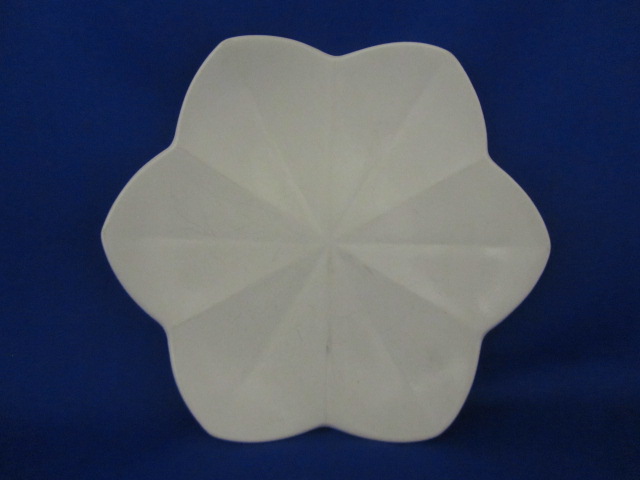 Wedgwood of Etruria& Barlaston white leaf shaped plate