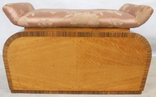 DECO MAPLE SEAT BOX OTTOMAN