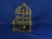 Vintage Musical Bird in Cage