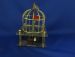 Vintage Musical Bird in Cage